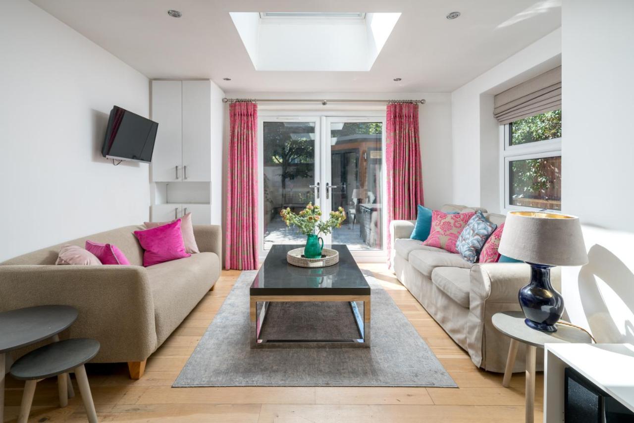 런던 Gorgeous Flat With Garden In Battersea 아파트 외부 사진