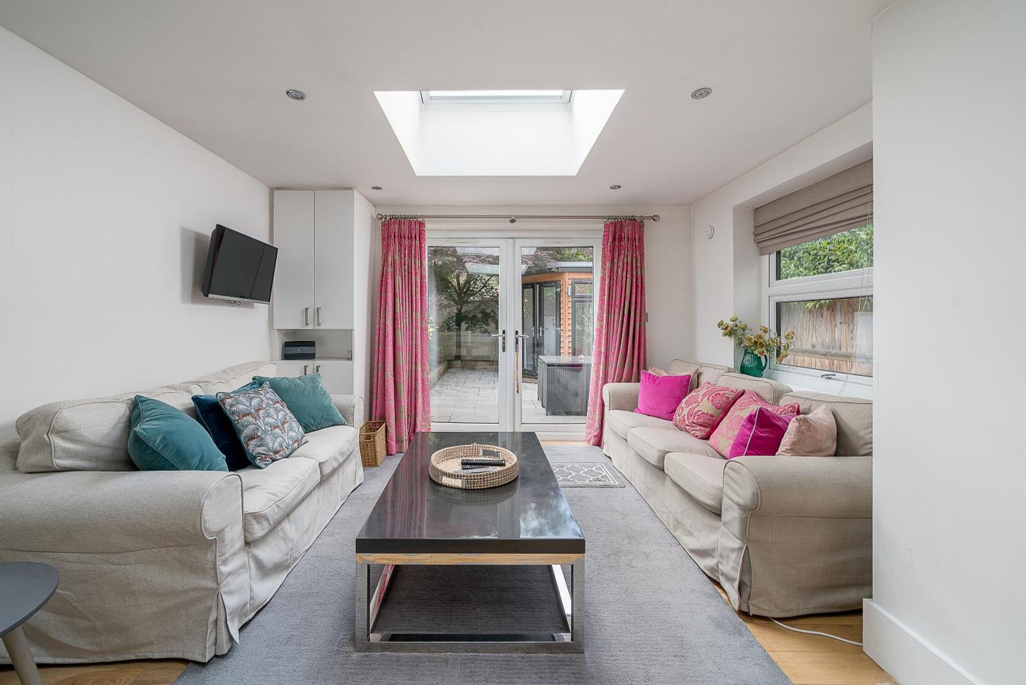 런던 Gorgeous Flat With Garden In Battersea 아파트 외부 사진