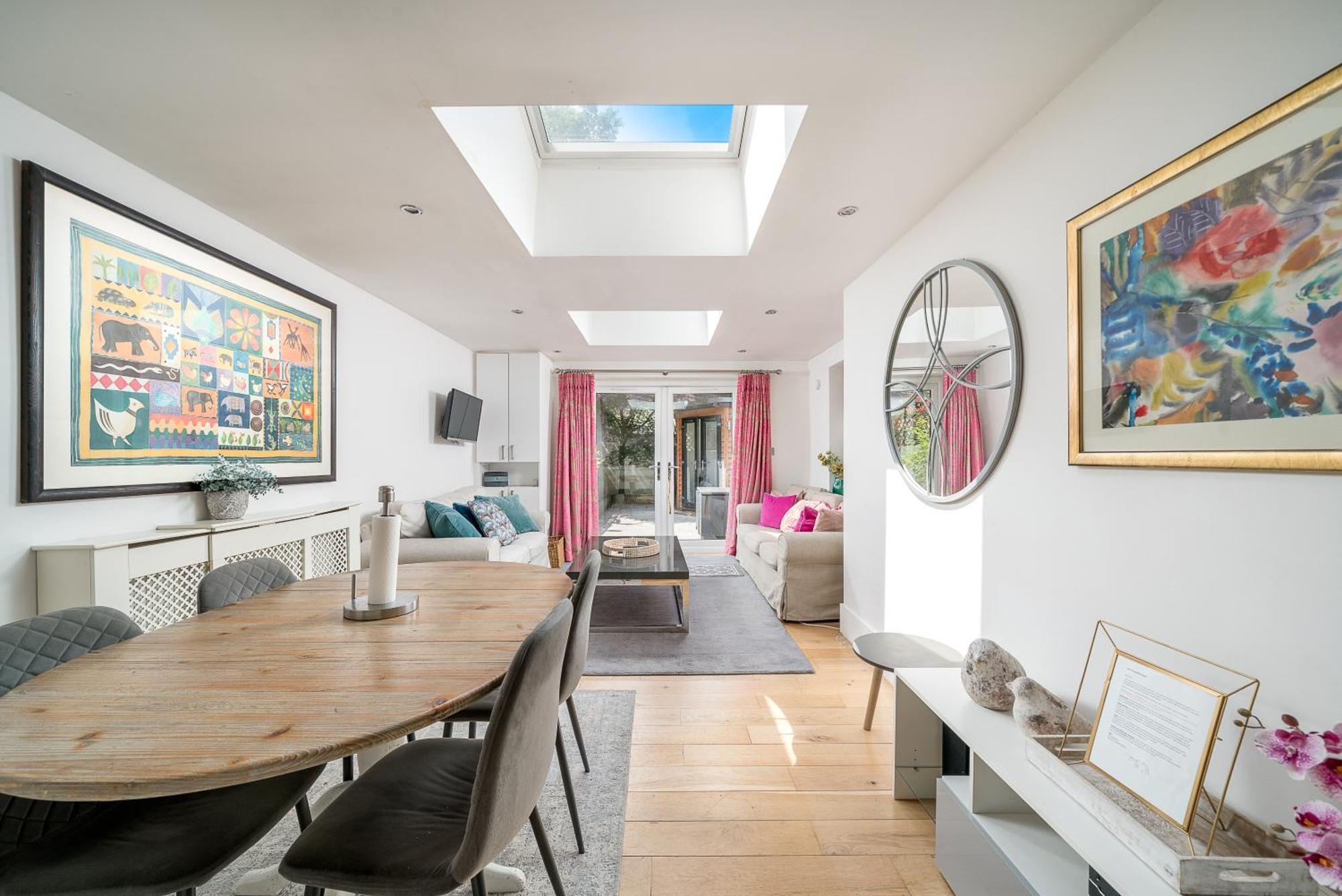 런던 Gorgeous Flat With Garden In Battersea 아파트 외부 사진